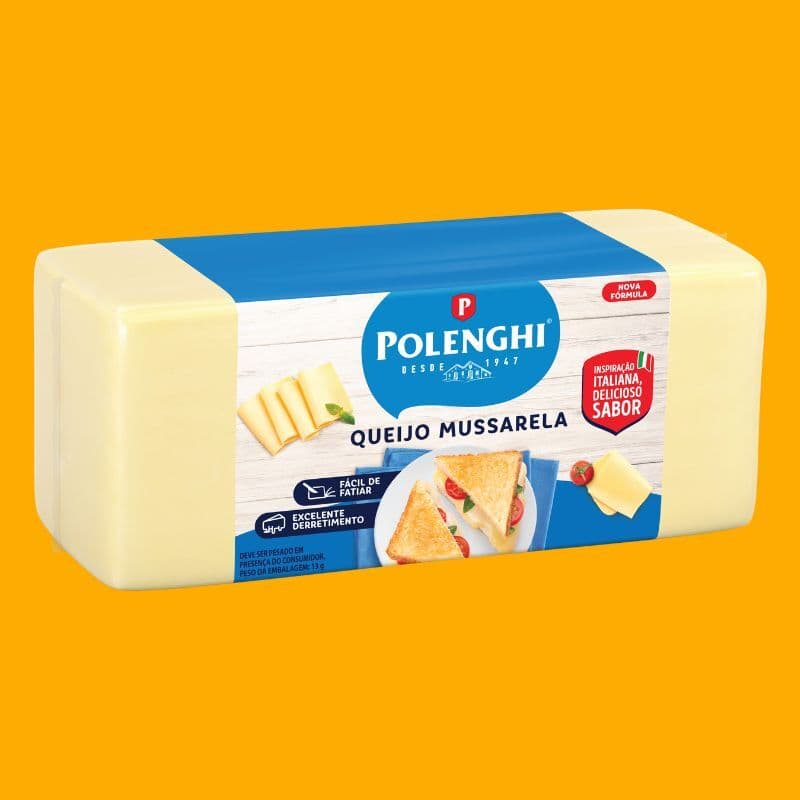 Queijo Mussarela Barra 3,5 kg