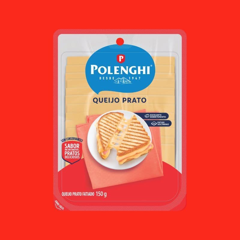 Queijo Prato Barra 150g