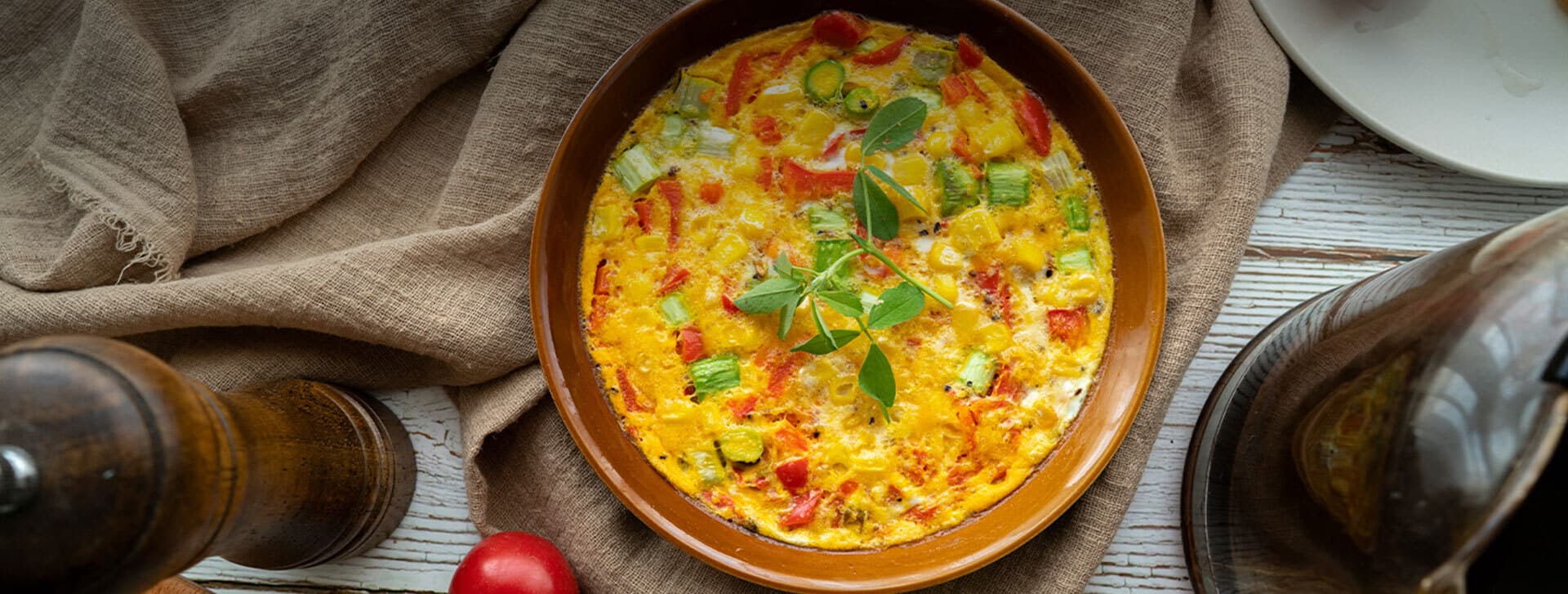 Omelete recheada