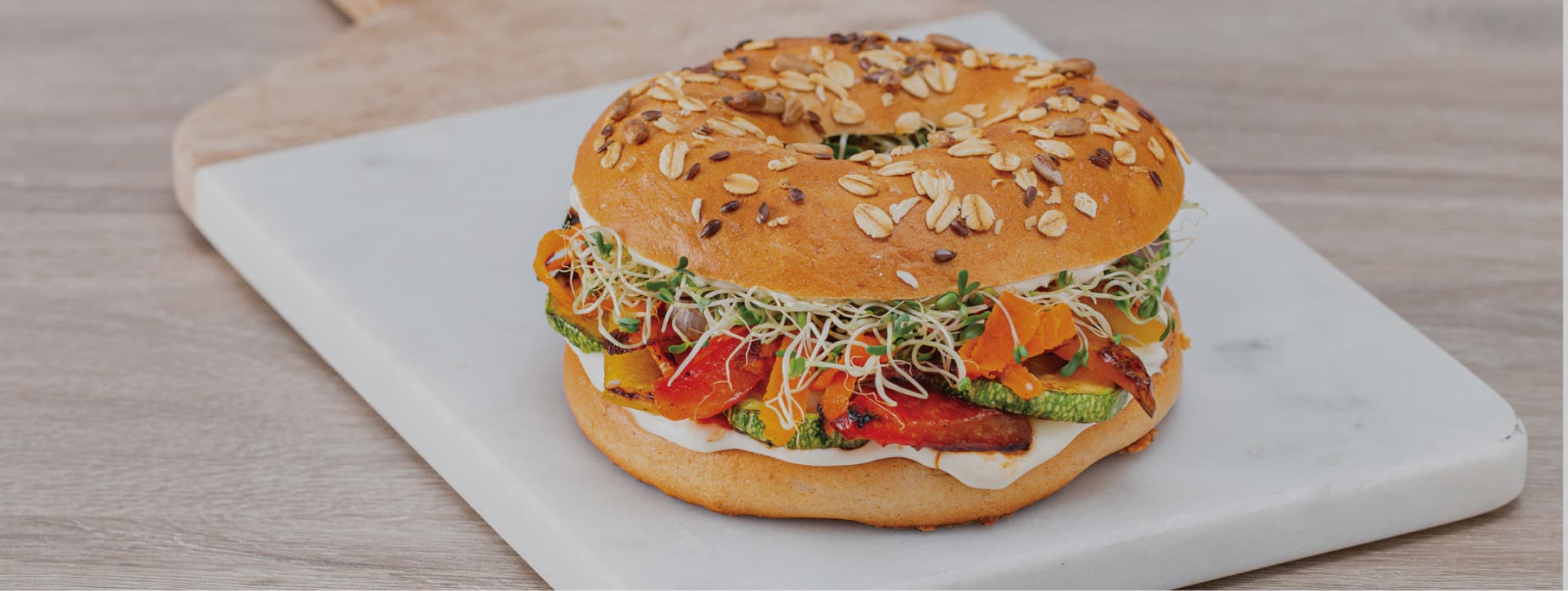 Bagel Vegetariano