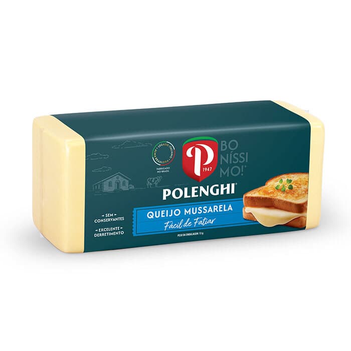 Queijo Mussarela Barra 3kg